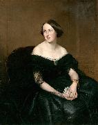 Antonio Maria Esquivel Portrait of a lady oil on canvas